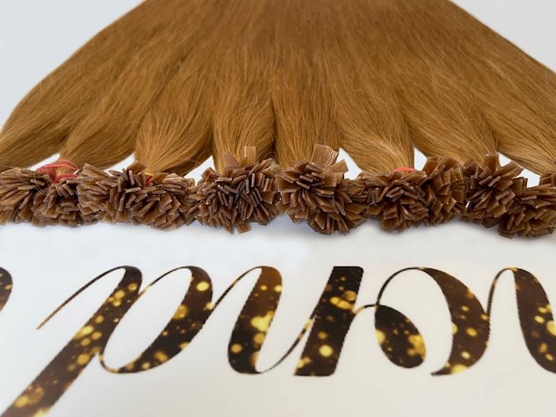 Włosy naturalne na keratynę 70cm złoty blond