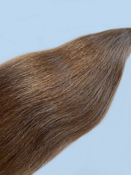 Włosy słowiańskie kręcone 40-45cm brąz poziom 6