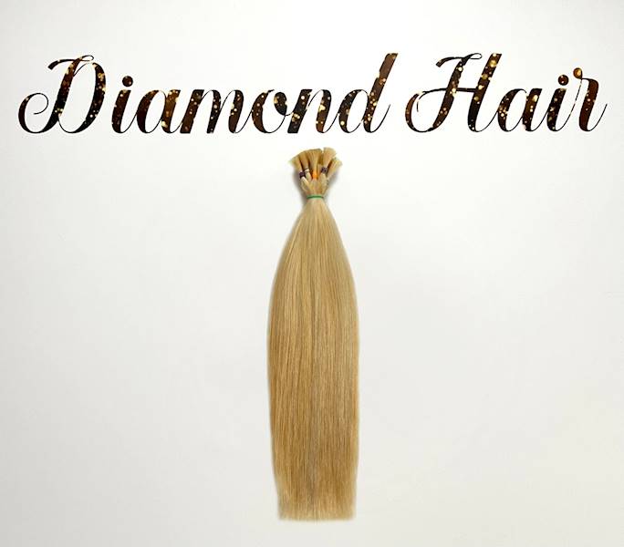 Włosy słowiańskie proste 61-65cm blond poziom 11