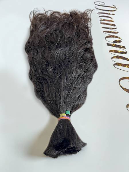 Włosy słowiańskie kręcone 56-60cm brąz poziom 3