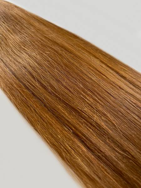 Włosy słowiańskie proste 56-60cm blond poziom 8/9