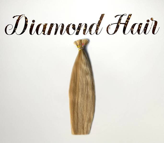Włosy słowiańskie proste 61-65cm blond poziom 10