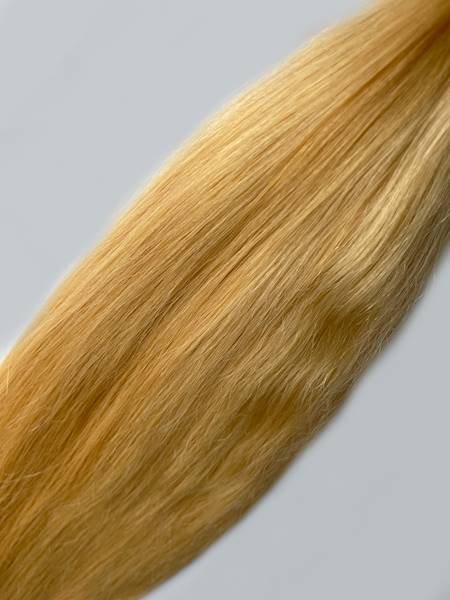 Włosy słowiańskie proste 61-65cm blond poziom 10