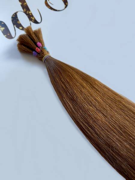 Włosy słowiańskie proste 56-60cm blond poziom 7/8