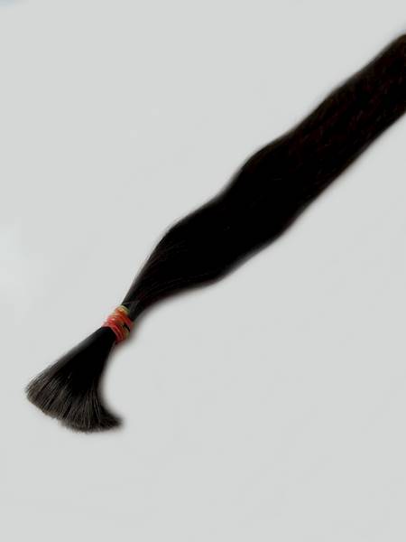 Włosy słowiańskie proste 57cm brąz poziom 5