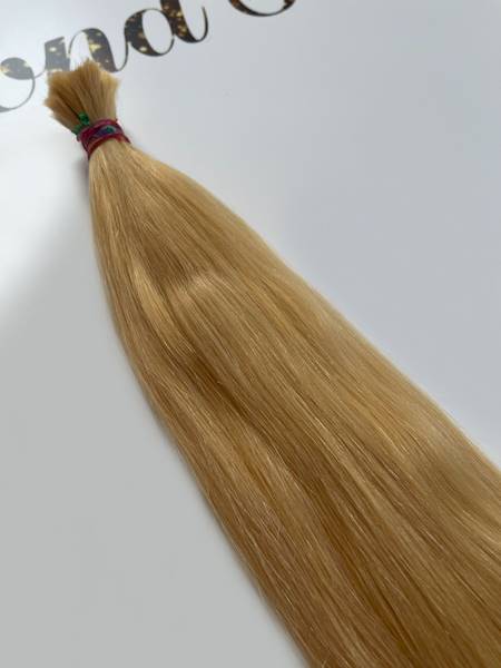 Włosy słowiańskie proste 51-55cm blond poziom 10