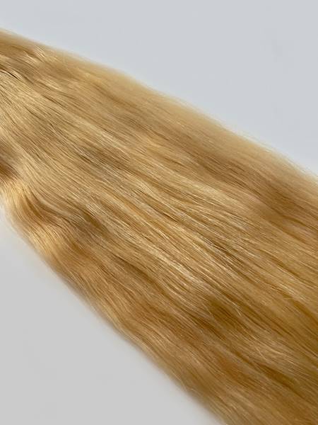Włosy słowiańskie kręcone 46-50cm blond poziom 11