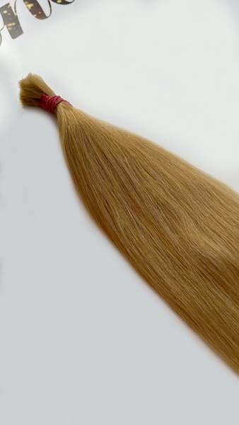 Włosy słowiańskie proste 54cm blond popiel poziom 11