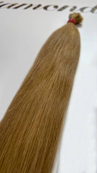 Włosy słowiańskie proste 60cm blond 8A