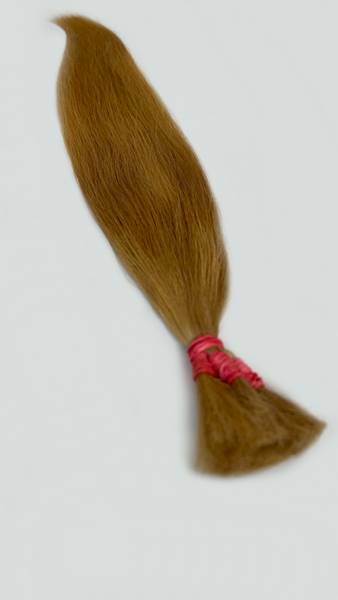 Włosy słowiańskie proste 61cm blond poziom 9A