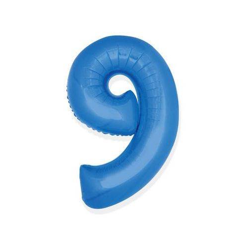 GODAN-BALON FOLIOWY "CYFRA 9" NIEBIESKA A'1