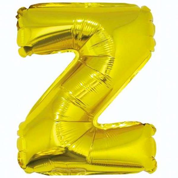 GODAN-BALON FOLIOWY "LITERA Z" ZŁOTY 35CM. A'1