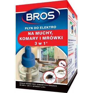 BROS PŁYN DO ELEKTRO.NA KOMARY ZAPAS 60 NOCY