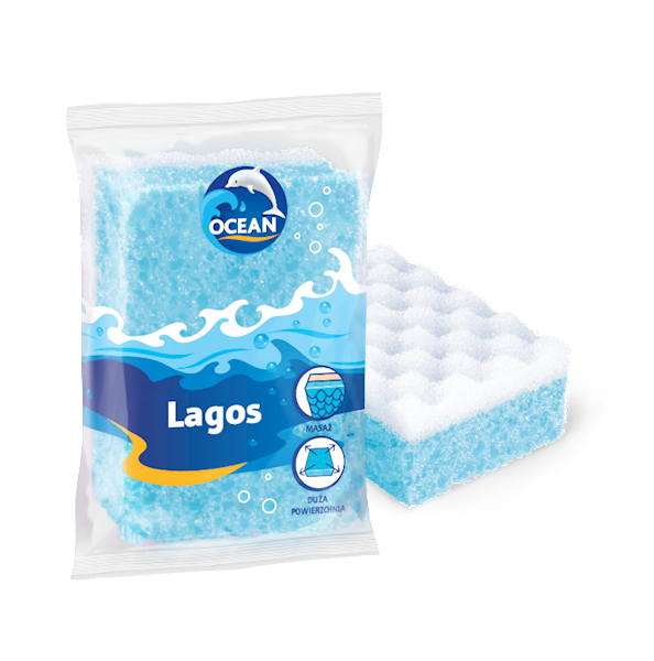 HAL-OCEAN GĄBKA DO KĄPIELI I MASAŻU LAGOS
