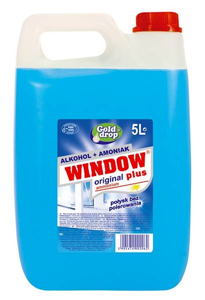 GOLD - WINDOW PLUS 5L NIEBIESKI PŁ/SZYB