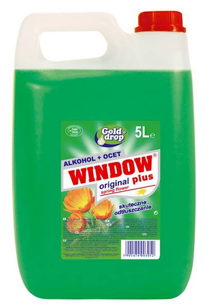GOLD - WINDOW PLUS 5L ZIELONY PŁ/SZYB