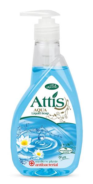 GOLD - MYDŁO W PŁYNIE 400ML ATTIS ANTYBAKTERYJNE