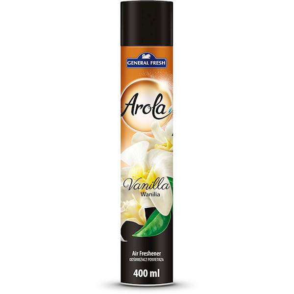 POLH-ODŚWIEŻACZ AROLA SPRAY WANILIA 400ML 