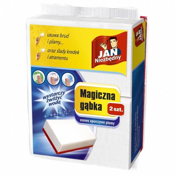 JAN NIEZBĘDNY MAGICZNA GĄBKA 2 SZT.