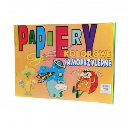 HEL-ZESZYT PAPIER.KOLOR.SAMOPRZYLEP.C4  A'1