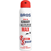 BROS SPRAY NA KOMARY I KLESZCZE MAX 90ML