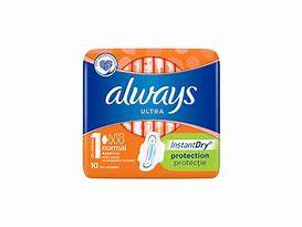 P&G-ALWAYS ULTRA NORMAL PLUS 10SZT PODPASKI