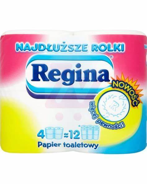 REGINA 4SZT NAJDŁUŻSZE ROLKI PAP.TOALET.