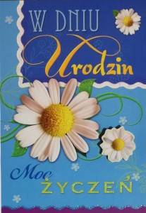 KARNET A W DNIU URODZIN ARTIS COLLAGE A'1
