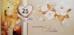 KARNET M (25)ROCZNICA ŚLUBU ASTRO ATELIER A'1