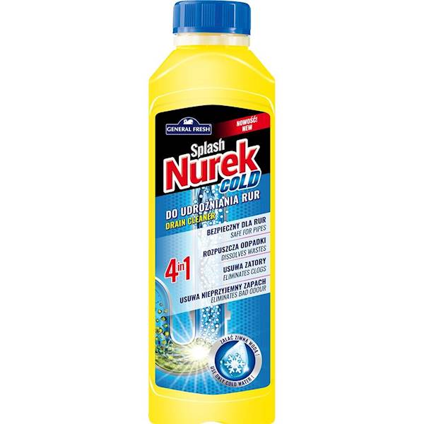 POLH-NUREK ŚRODEK DO UDRAŻNIANIA RUR 400G COLD