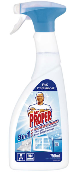 NAVP-MR.PROPER 750ML 3W1 PŁYN DO DEZYNFEKCJI SZKŁA