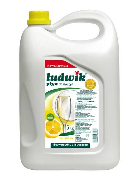 INCO - LUDWIK 5KG CYTRYNOWY PŁYN DO NACZYŃ