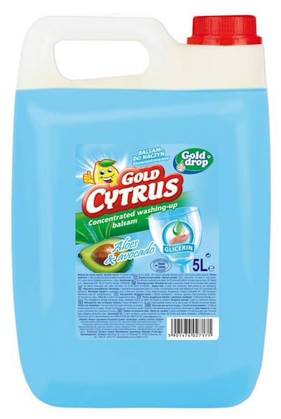 GOLD - CYTRUSEK 5L BALSAM NIEBIESKI D/NACZYŃ 