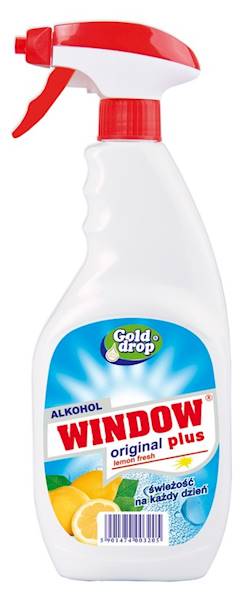 GOLD - WINDOW PLUS 750ML ROZP. LEMON (ŻÓŁTY)