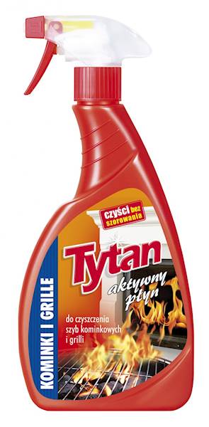 UNIA - TYTAN 500ML PŁYN DO CZYSZCZENIA SZYB KOMIN.