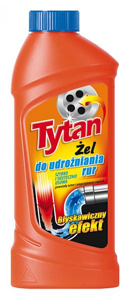 UNIA - TYTAN 500G DO UDRAŻNIANIA RUR ŻEL