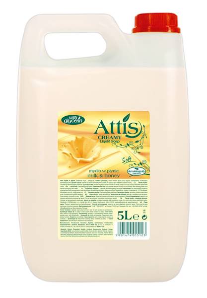 GOLD - MYDŁO W PŁYNIE 5L ATTIS CREAMY