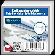 HEL-KOSTKA KLEJONA INTERDRUK BIAŁA 85X85X35