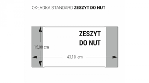 HEL-OKŁADKA NA ZESZYT DO NUT  BEZBARWNA A'1 BIURFO