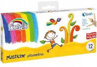 HEL-PLASTELINA 12 KOL.FIORELLO