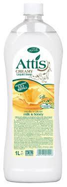 GOLD - MYDŁO W PŁYNIE 1000ML ATTIS MILK&HONEY