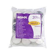 BISPOL-20SZT PODGRZEWACZE BEZZAPACHOWE MAXI 10H