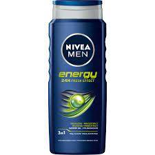 NIVEA SHOWER GEL 500ML MEN ENERGY