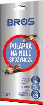 BROS 1SZT PUŁAPKA NA MOLE SPOŻYWCZE