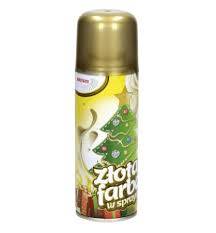 FARBA W SPRAY ZŁOTA 250ML.