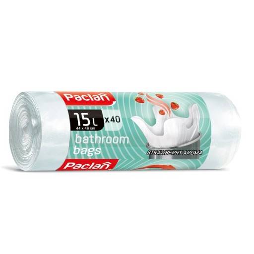 PACLAN-WORKI NA ŚMIECI 15L BIAŁE ZAPACHOWE A'40