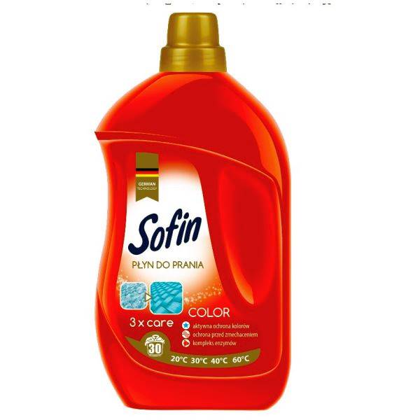 GLOBAL-SOFIN 1,5L PŁYN DO PRANIA KOLOR