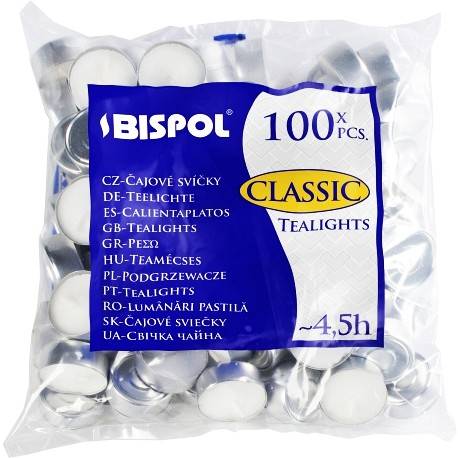 BISPOL-100SZT PODGRZEWACZ BEZZAPACHOWY CLASSIC 4H