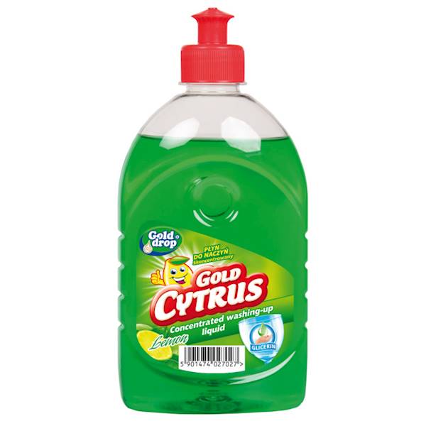 GOLD - CYTRUSEK 500ML LEMON ZIELONY PL/NACZ