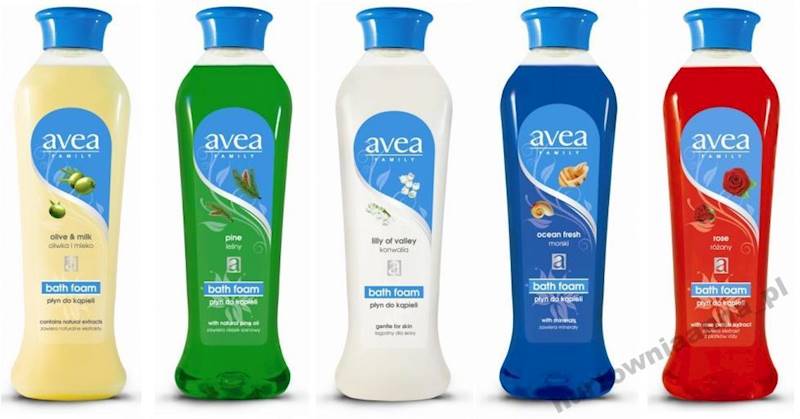 INTERS-AVEA 4L PŁYN DO KĄPIELI MIX
